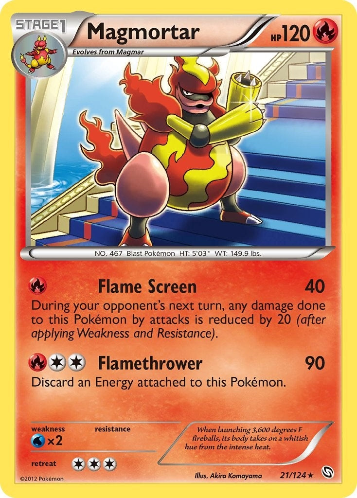 Image for Magmortar (Dragons Exalted) (21/124) - Pokemon