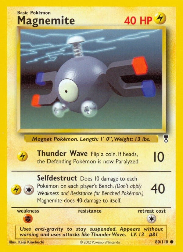 Image for Magnemite (Legendary Collection) (080/110) - Pokemon