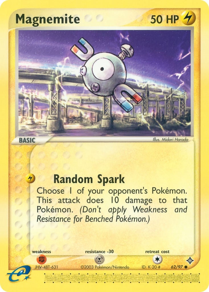 Image for Magnemite (Dragon) (62/97) - Pokemon