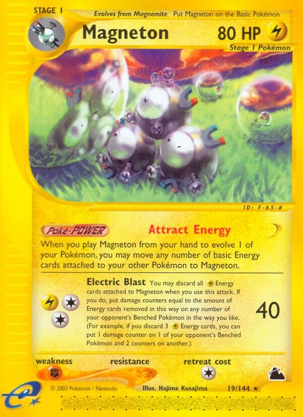 Image for Magneton (19) (Skyridge) (019/144) - Pokemon