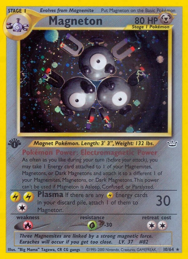 Image for Magneton (Neo Revelation) (10/64) - Pokemon