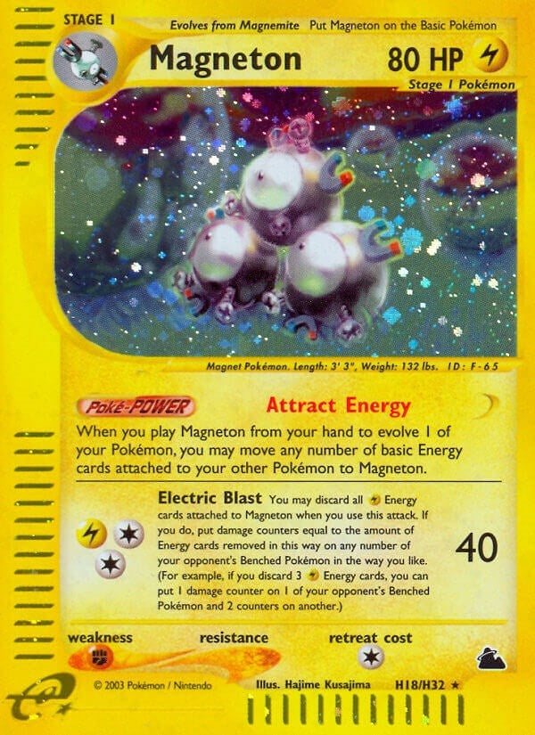 Image for Magneton (H18) (Skyridge) (H18/H32) - Pokemon