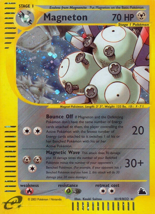Image for Magneton (H19) (Skyridge) (H19/H32) - Pokemon