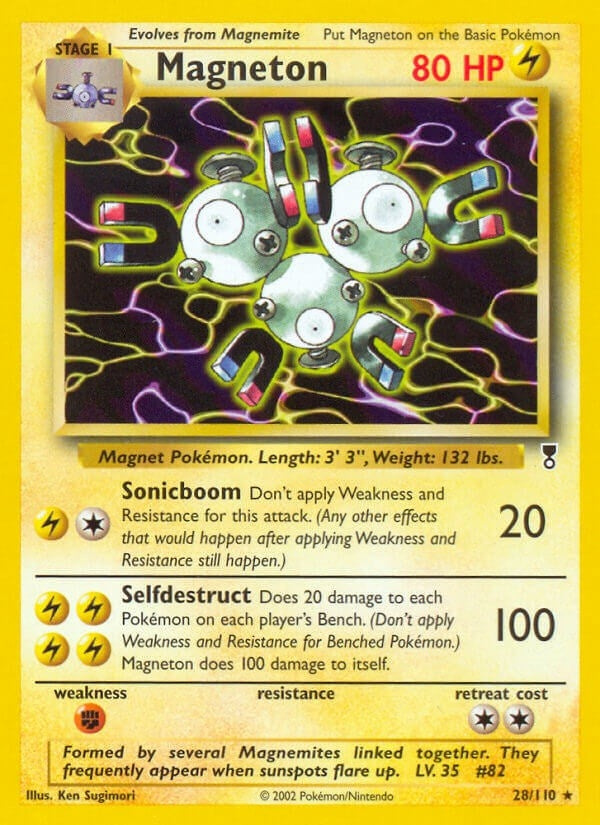 Image for Magneton (Legendary Collection) (028/110) - Pokemon