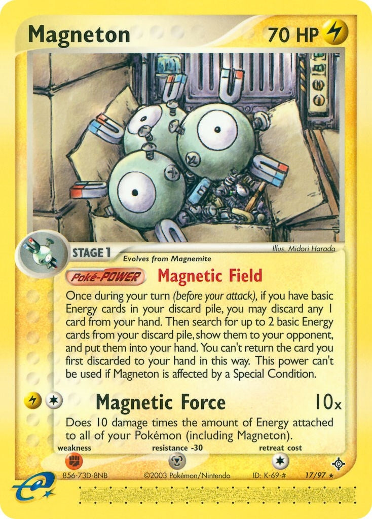 Image for Magneton (Dragon) (17/97) - Pokemon