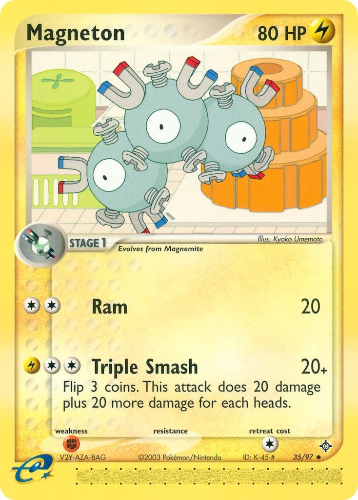 Image for Magneton (Dragon) (35/97) - Pokemon