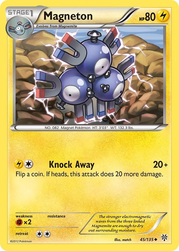 Image for Magneton (45) (Plasma Storm) (45/135) - Pokemon