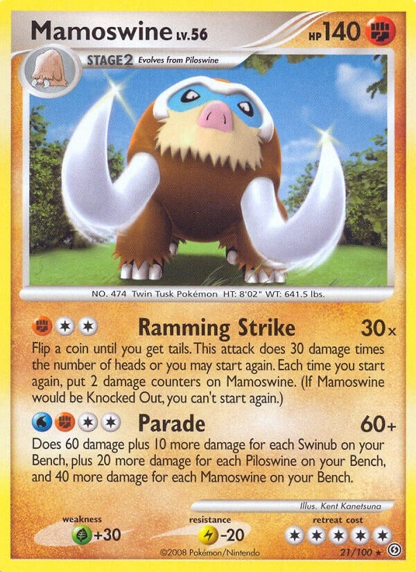 Image for Mamoswine (Stormfront) (21/100) - Pokemon