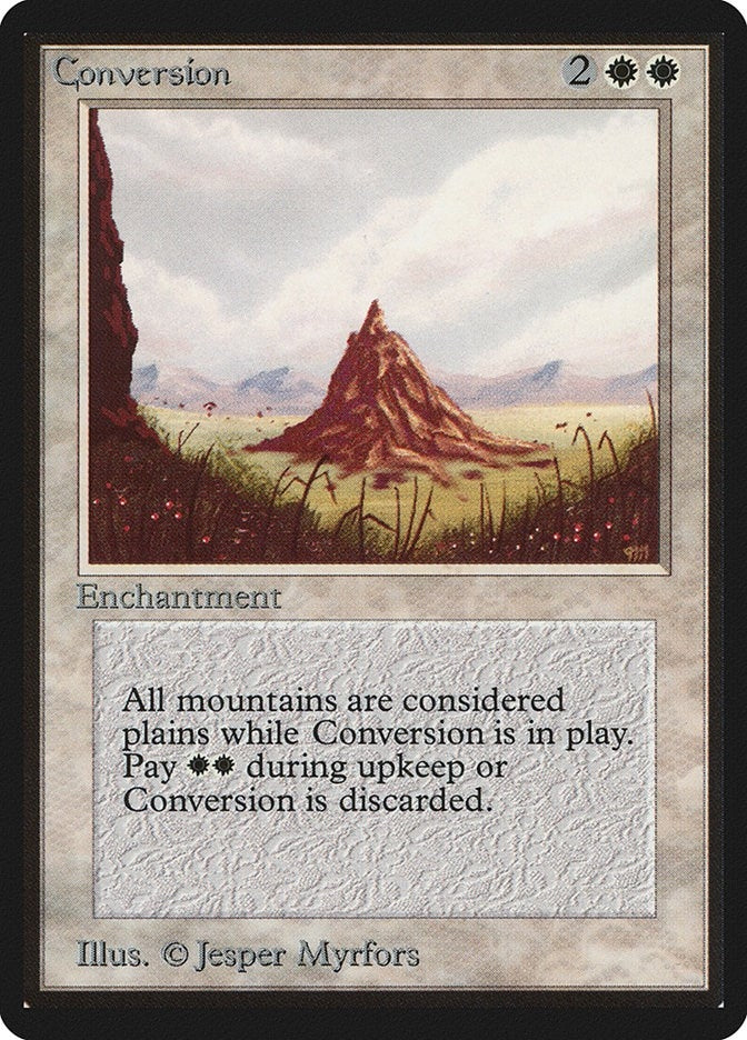 Image for Conversion (Beta Edition) - Magic: The Gathering
