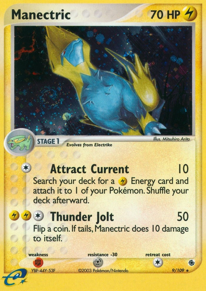 Image for Manectric (Ruby and Sapphire) (9/109) - Pokemon