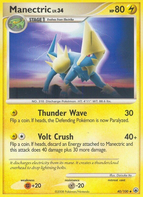 Image for Manectric (Majestic Dawn) (40/100) - Pokemon