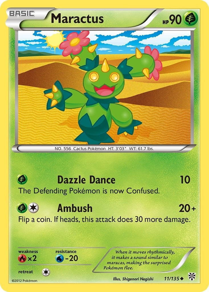 Image for Maractus (Plasma Storm) (11/135) - Pokemon