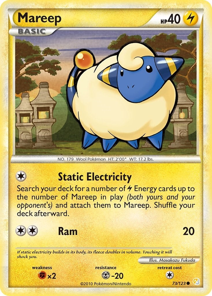 Image for Mareep (HeartGold SoulSilver) (73/123) - Pokemon