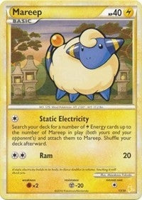 Image for Mareep (#13) (HGSS Trainer Kit: Gyarados & Raichu) (13/30) - Pokemon