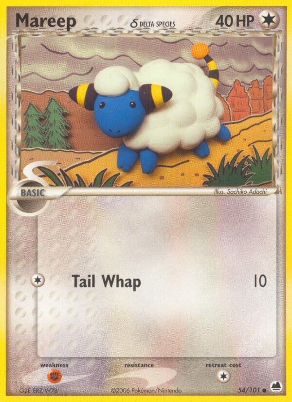Image for Mareep (Delta Species) (Dragon Frontiers) (54/101) - Pokemon