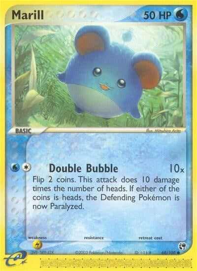 Image for Marill (Sandstorm) (68/100) - Pokemon