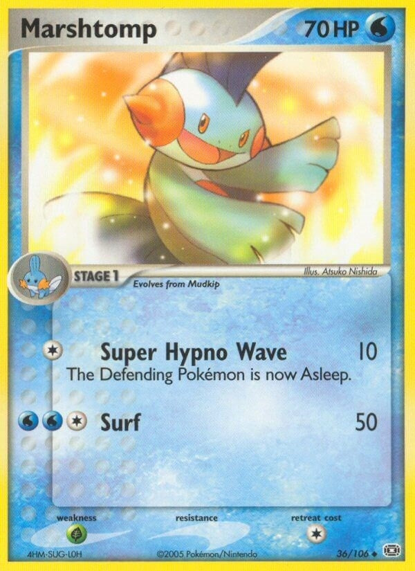 Image for Marshtomp (Emerald) (36/106) - Pokemon