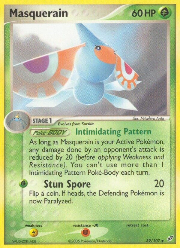 Image for Masquerain (Deoxys) (39/107) - Pokemon