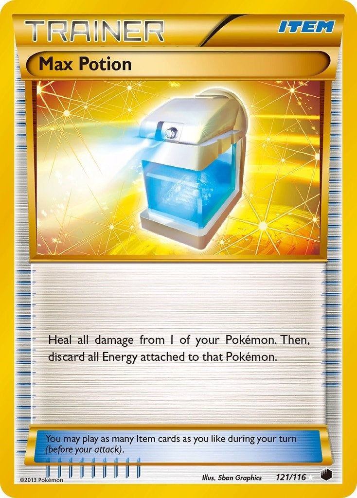 Image for Max Potion (121 Secret Rare) (Plasma Freeze) (121/116) - Pokemon