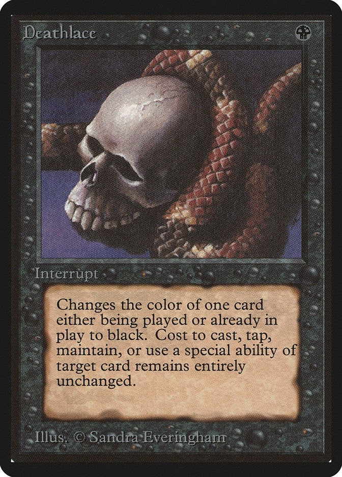 Image for Deathlace (Beta Edition) - Magic: The Gathering