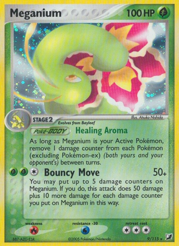 Image for Meganium (Unseen Forces) (9/115) - Pokemon