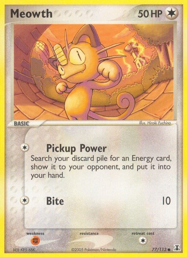 Image for Meowth (Delta Species) (77/113) - Pokemon