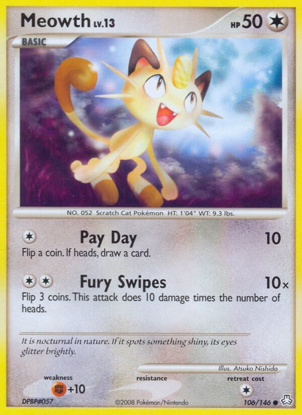 Image for Meowth (Legends Awakened) (106/146) - Pokemon