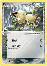 Image for Meowth (Delta Species) (Holon Phantoms) (71/110) - Pokemon
