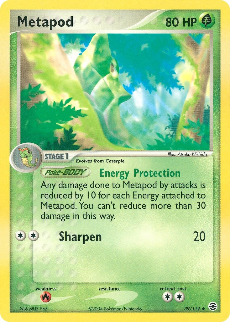 Image for Metapod (FireRed & LeafGreen) (39/112) - Pokemon