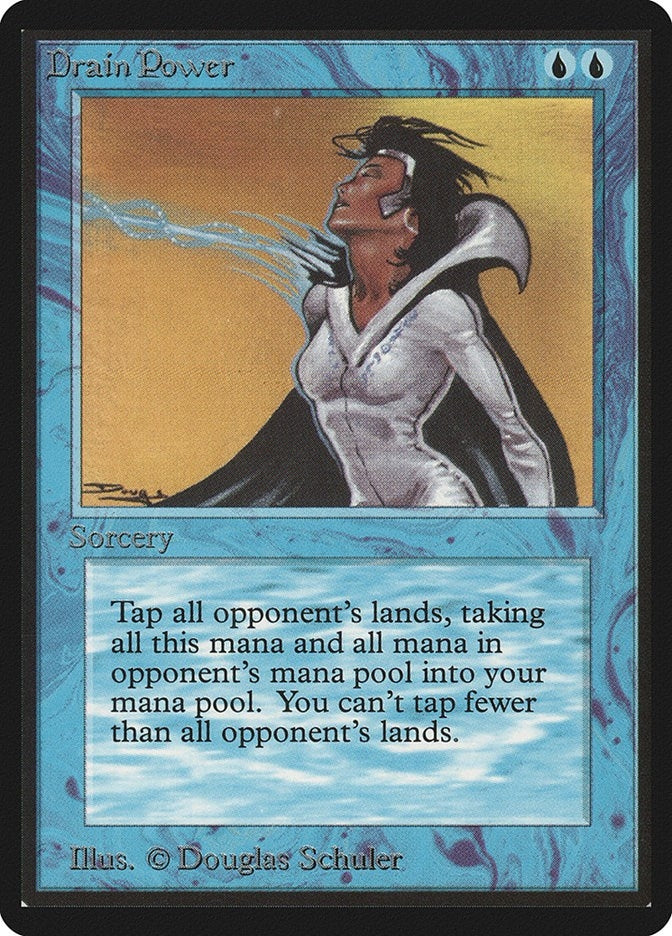 Image for Drain Power (Beta Edition) - Magic: The Gathering