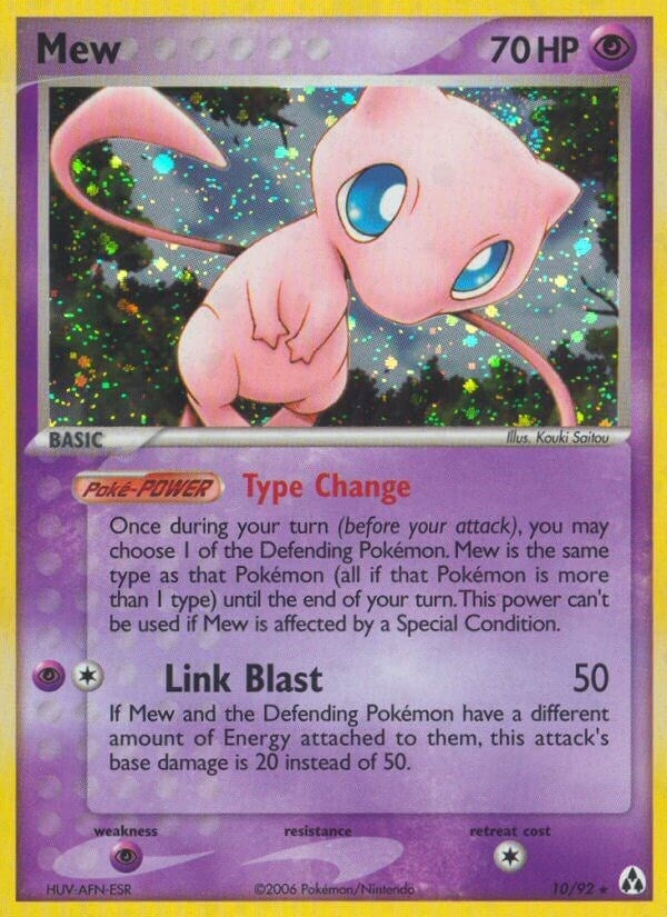 Image for Mew (Legend Maker) (10/92) - Pokemon