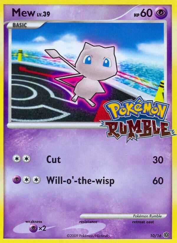 Image for Mew (Rumble) (10) - Pokemon