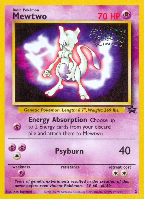 Image for Mewtwo (Movie Promo) (WoTC Promo) (03/53) - Pokemon