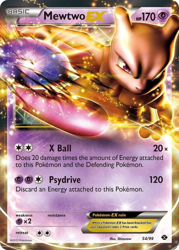 Image for Mewtwo EX (Next Destinies) (54/99) - Pokemon