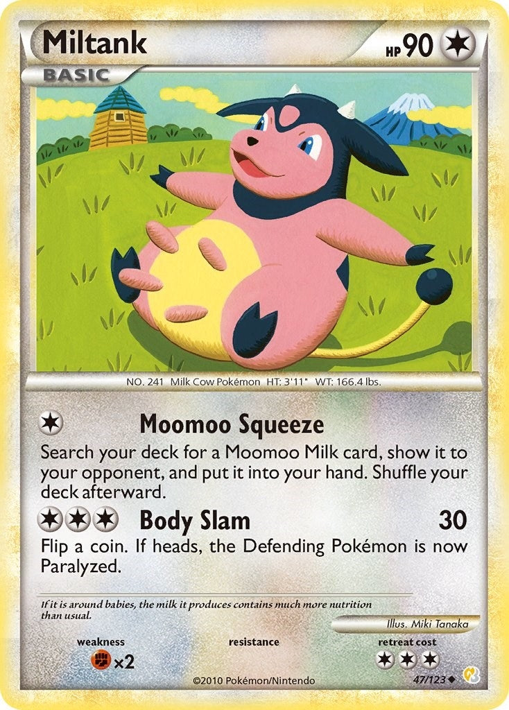 Image for Miltank (HeartGold SoulSilver) (47/123) - Pokemon