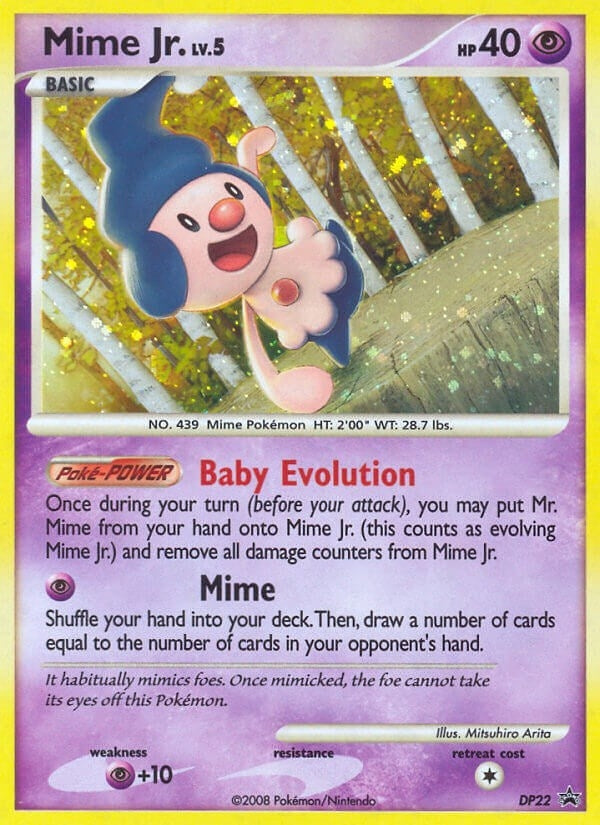 Image for Mime Jr. - DP22 (Diamond and Pearl Promos) (DP22) - Pokemon