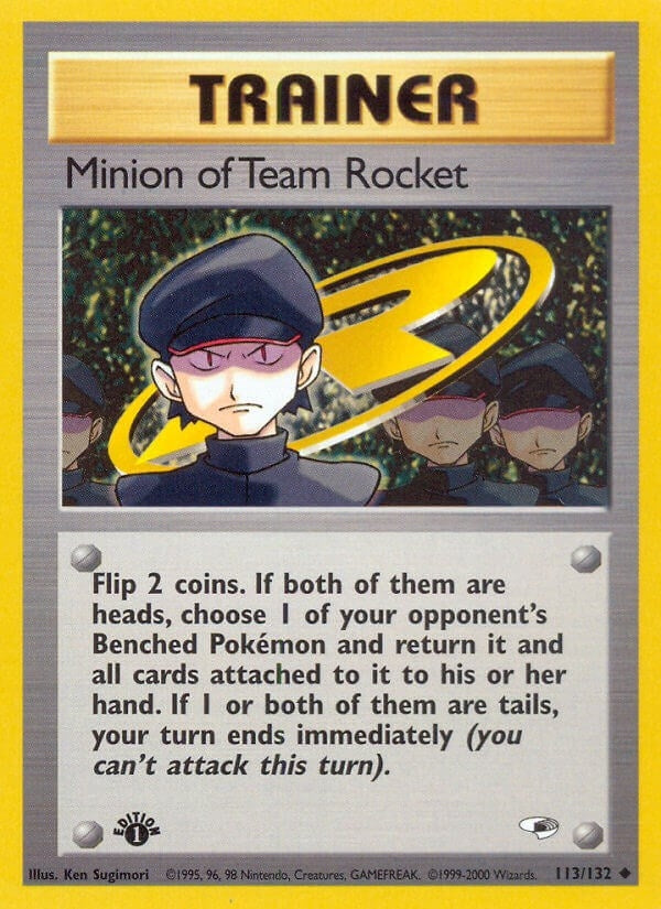 Image for Minion of Team Rocket (Gym Heroes) (113/132) - Pokemon