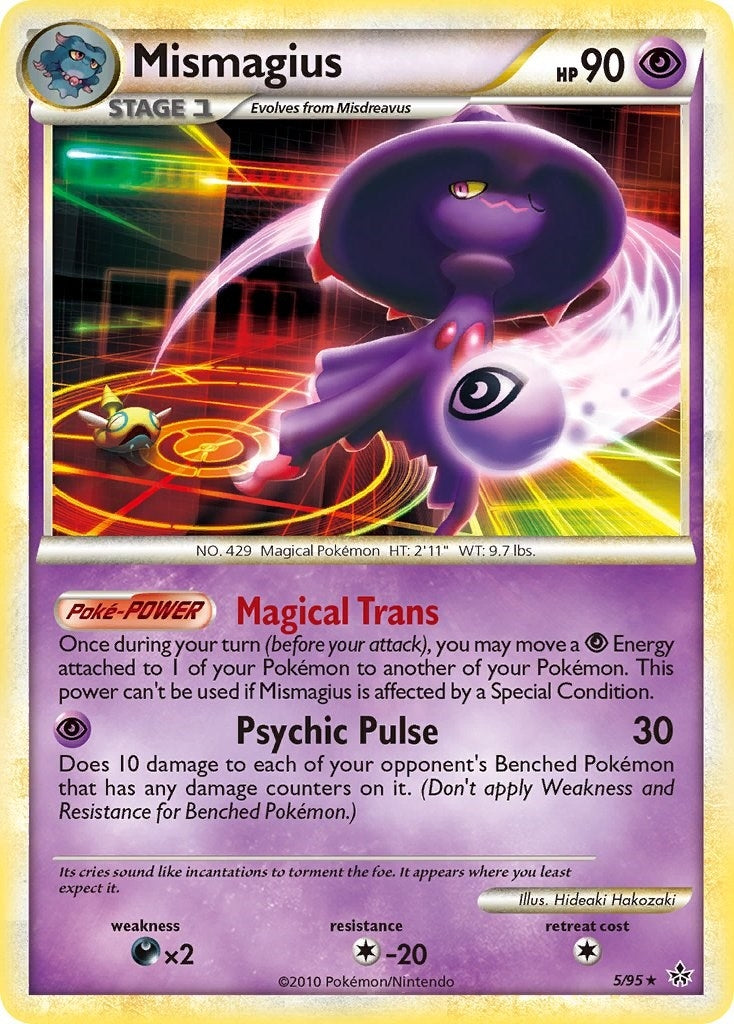 Image for Mismagius (Unleashed) (5/95) - Pokemon