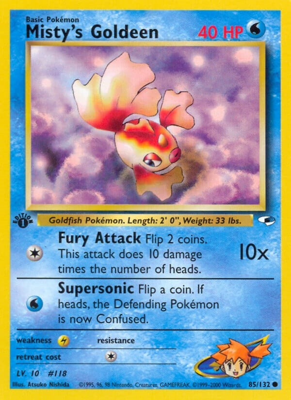 Image for Misty's Goldeen (85) (Gym Heroes) (085/132) - Pokemon