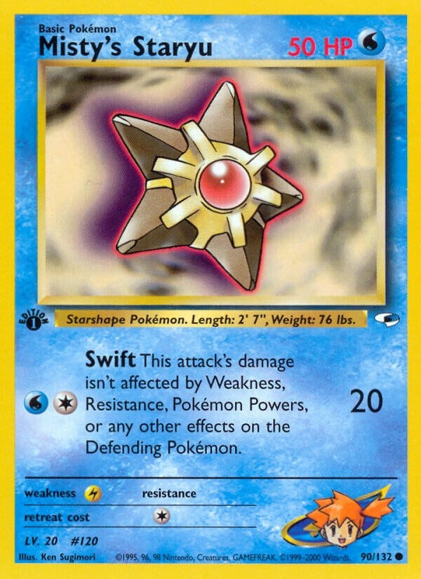 Image for Misty's Staryu (Gym Heroes) (090/132) - Pokemon