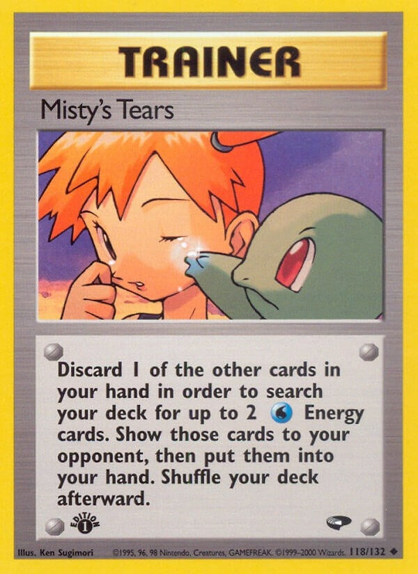 Image for Misty's Tears (Gym Challenge) (118/132) - Pokemon