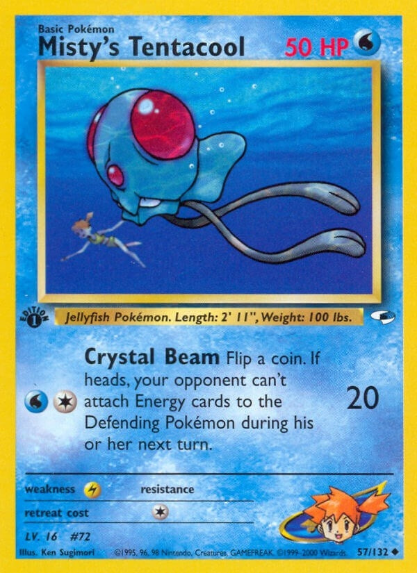 Image for Misty's Tentacool (57) (Gym Heroes) (057/132) - Pokemon