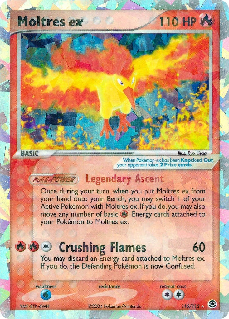 Image for Moltres ex (FireRed & LeafGreen) (115/112) - Pokemon