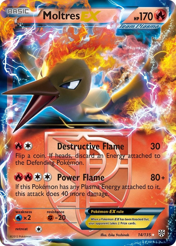Image for Moltres EX (Team Plasma) (Plasma Storm) (14/135) - Pokemon