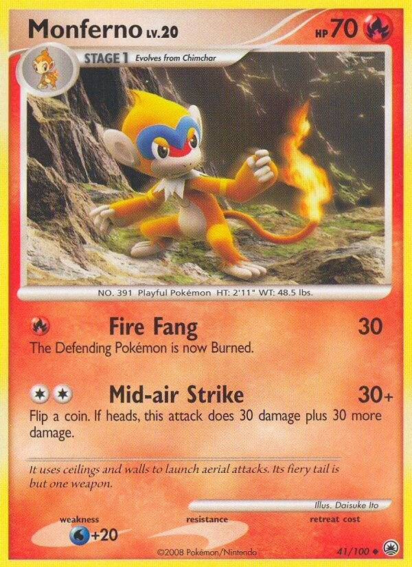 Image for Monferno (Majestic Dawn) (41/100) - Pokemon