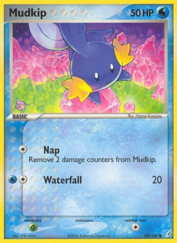 Image for Mudkip (Crystal Guardians) (58/100) - Pokemon