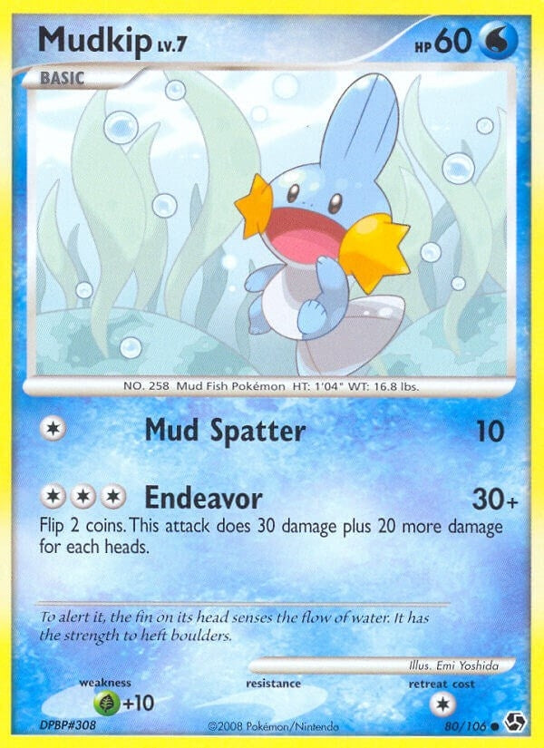 Image for Mudkip (Great Encounters) (80/106) - Pokemon