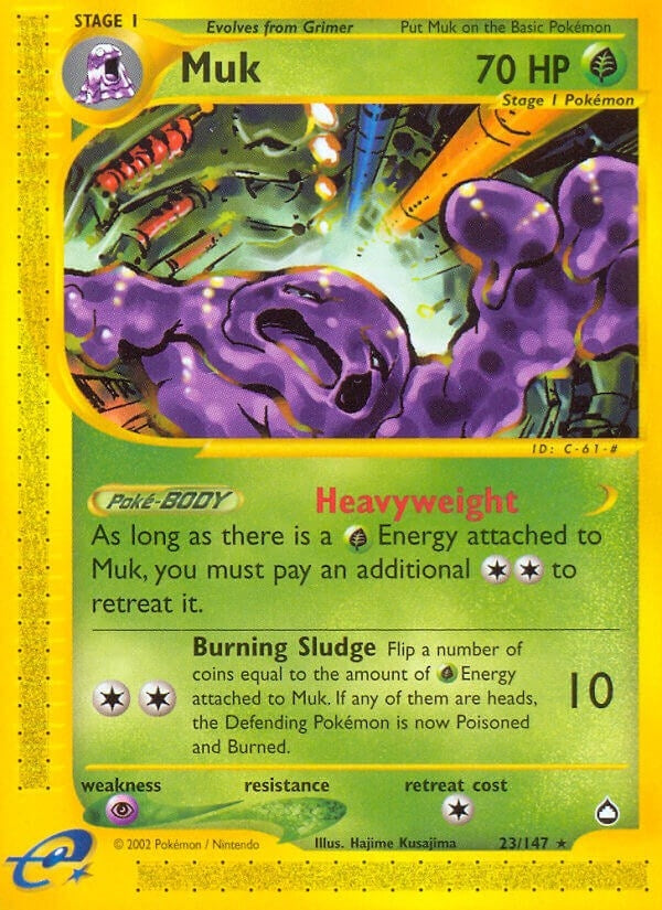 Image for Muk (Aquapolis) (023/147) - Pokemon