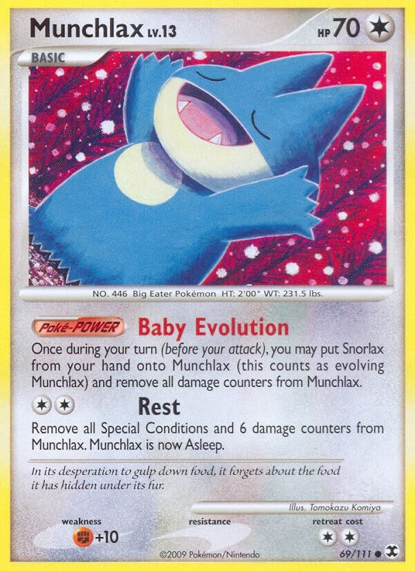 Image for Munchlax (69) (Rising Rivals) (69/111) - Pokemon