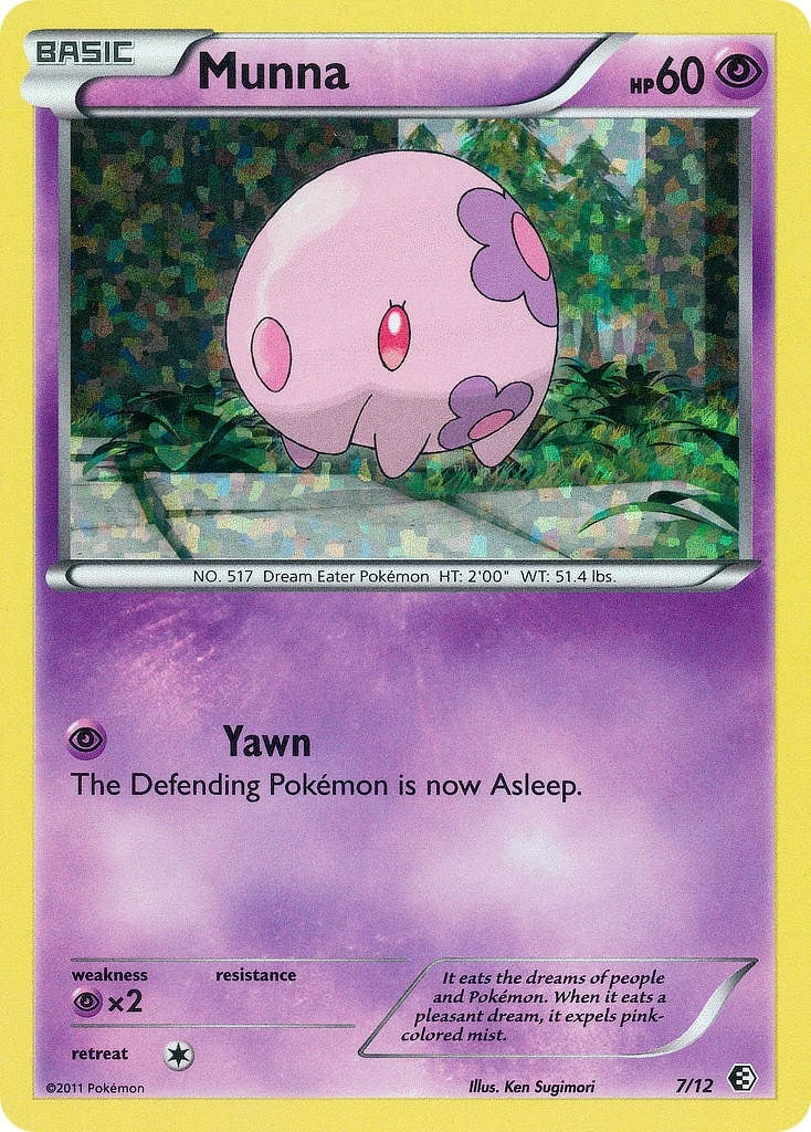 Image for Munna (McDonald's Promos 2011) (007/012) - Pokemon